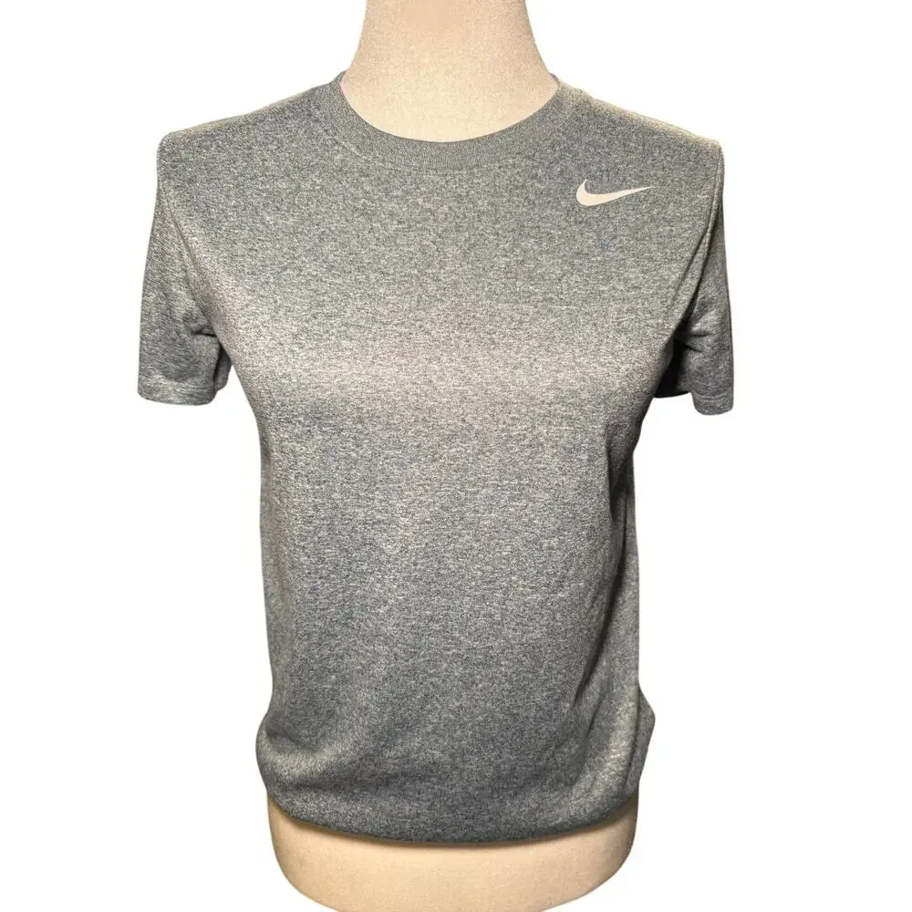 Nike Dri-FIT Bundle, Two Performance Athletic Tees, Blue & Purple, Women's XS